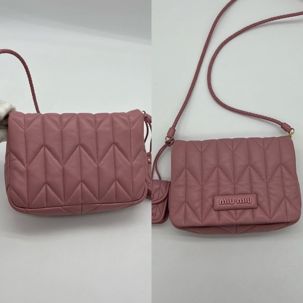 Authentic Miu Miu Nappa Leather shoulder bag - Picture 5 of 15